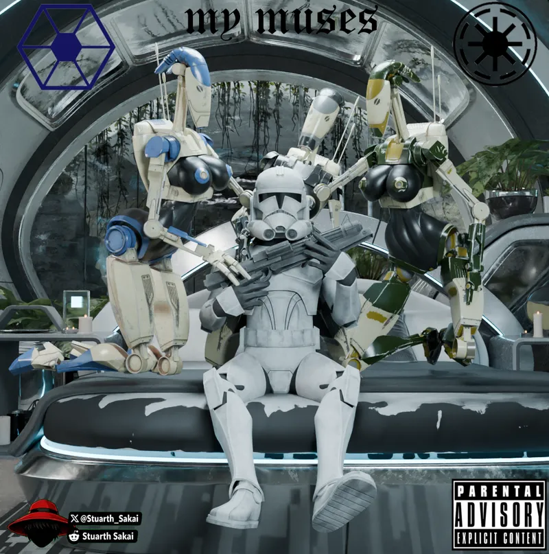 Thumbnail My Muses in Star Wars - Stuarth_Sakai | Dizzy_Supermarket742