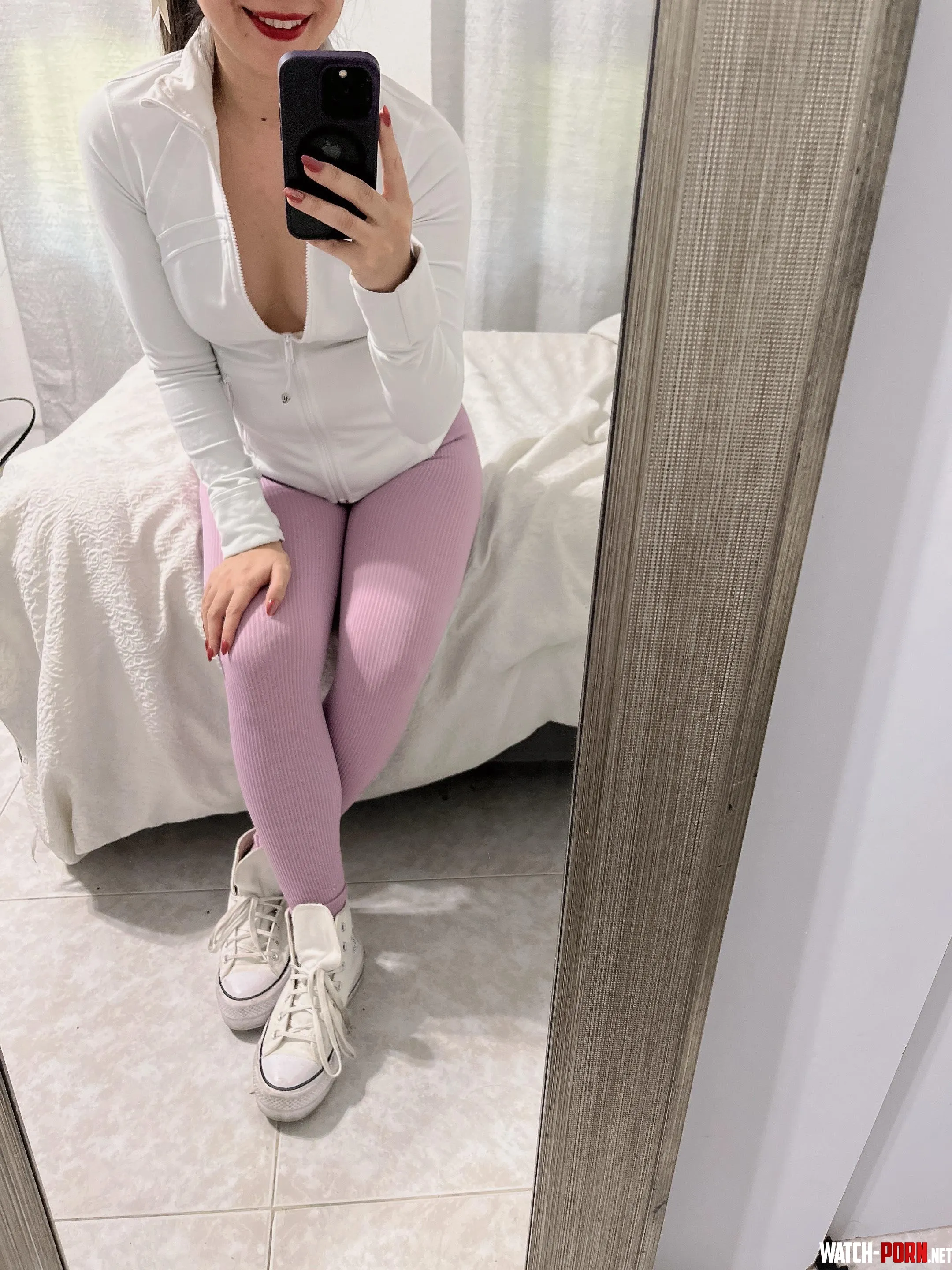 After workout maybe too much zip off… by sunsunny23