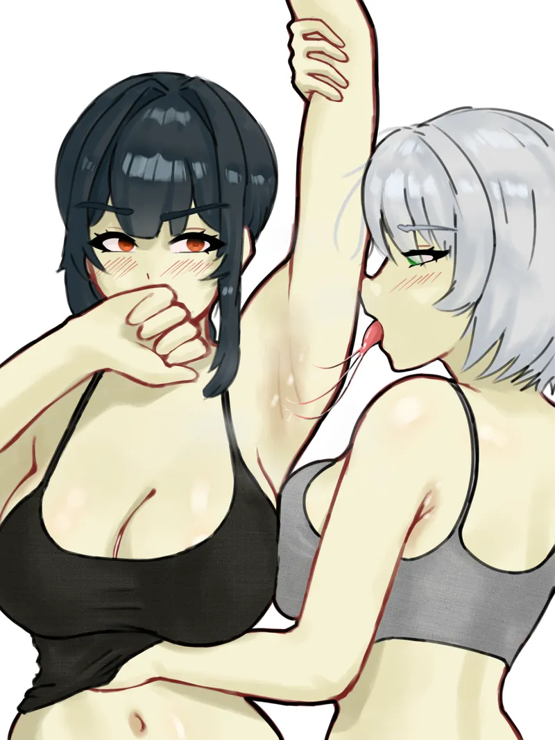 Thumbnail Grace pits + Anby mouth [sizzleweezle] (by me)