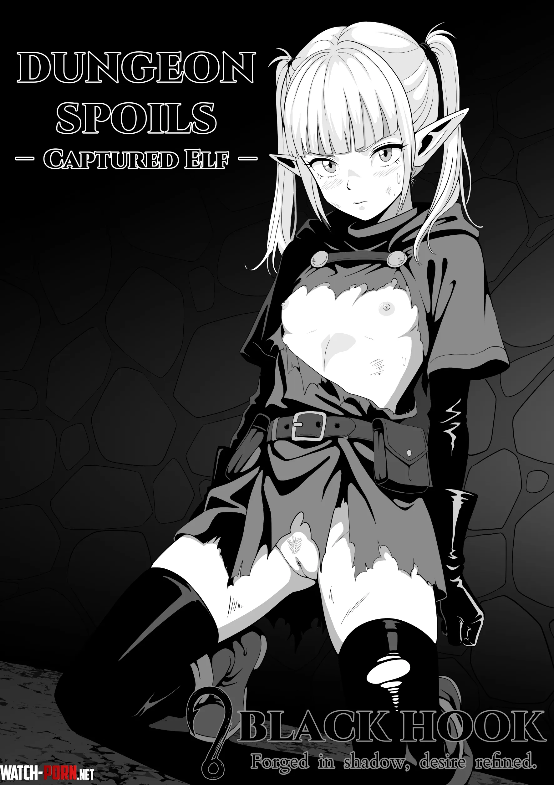 WIP - DUNGEON SPOILS: Captured Elf by BlackHook7