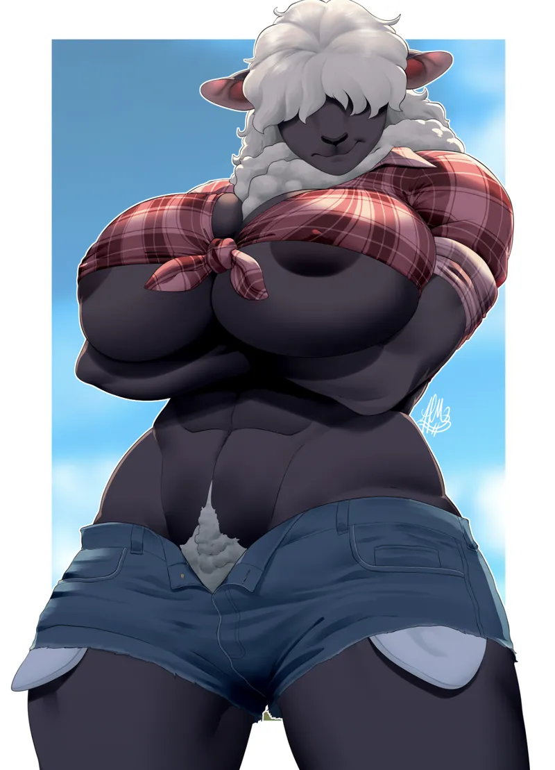 Thumbnail wished i had a irl sheep wife [f] (amara burrger)