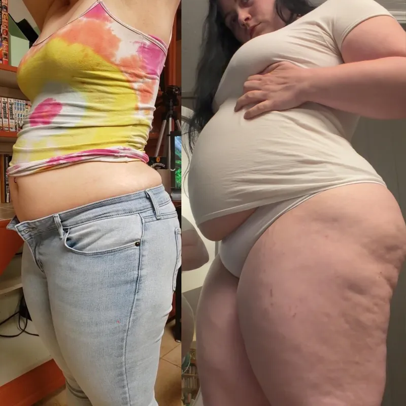Thumbnail I cant believe I thought I was fat before 😳