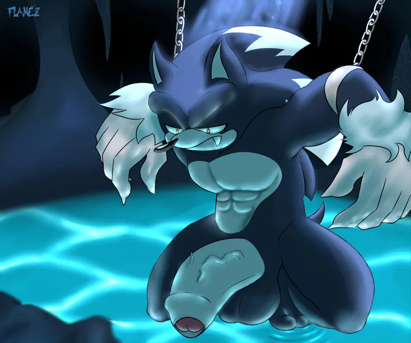 Thumbnail Sonic The Werehog [M] (FLAMEZ)