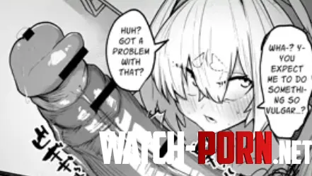 LF Mono Source: "Wha-? Y-you expect me to do something so vulgar...?" "Huh? Got a problem with that?" by HentaiSource_Archive