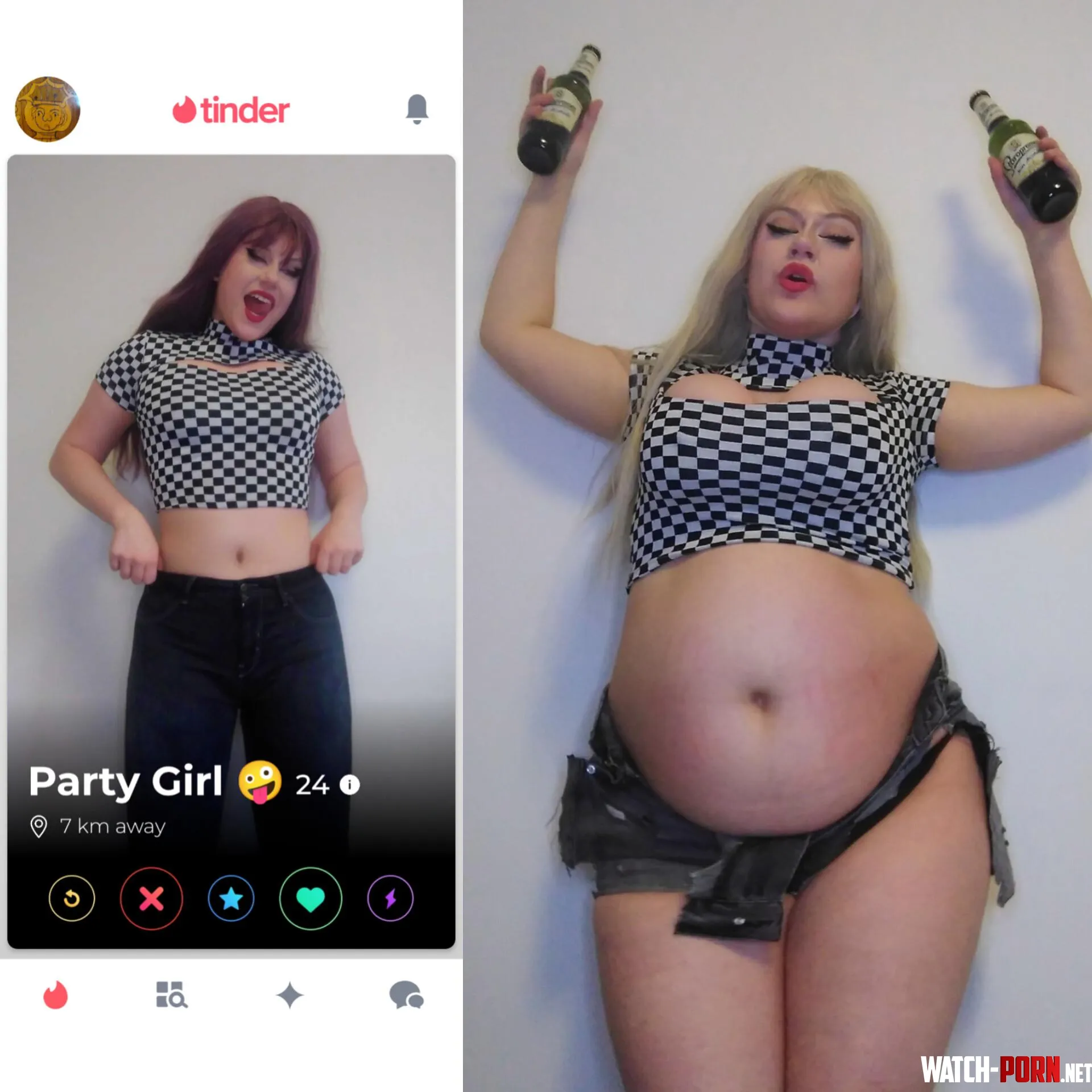 Looks like the partying took a toll on your tinder match by elea-goddess