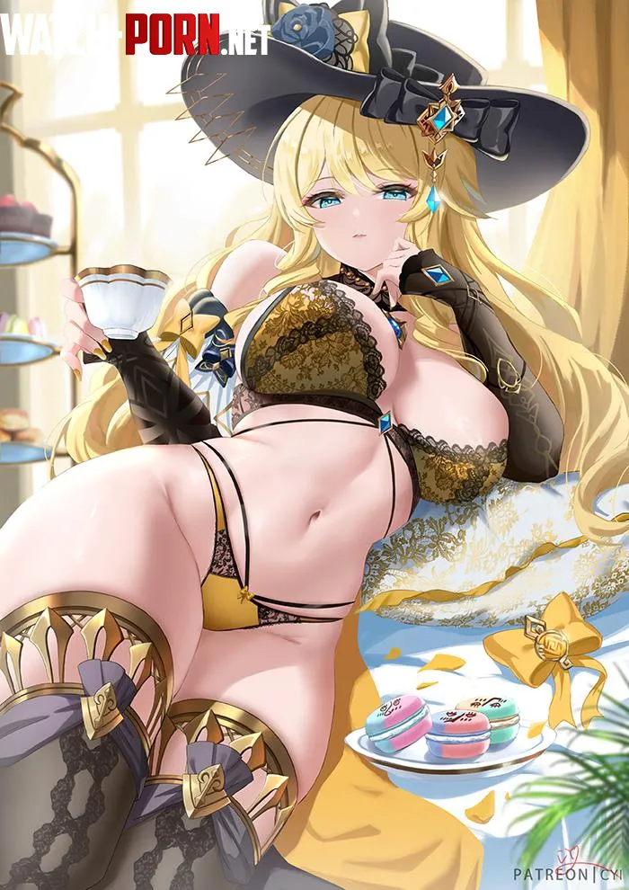 Navia in lingerie [Genshin Impact] by xSaviour_N