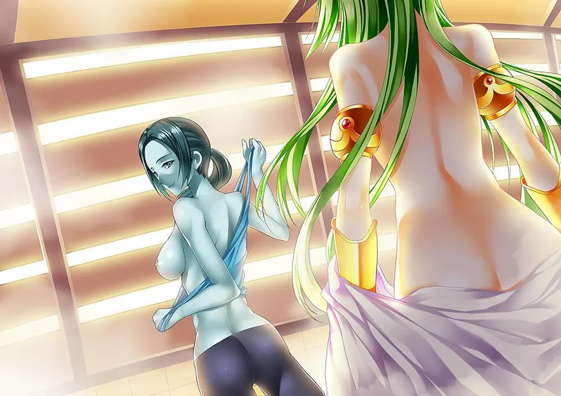 Thumbnail WiiFit Girl x Palutena in the bath (un4lord) [Super Smash Bros / Wii Fit / Kid Icarus]