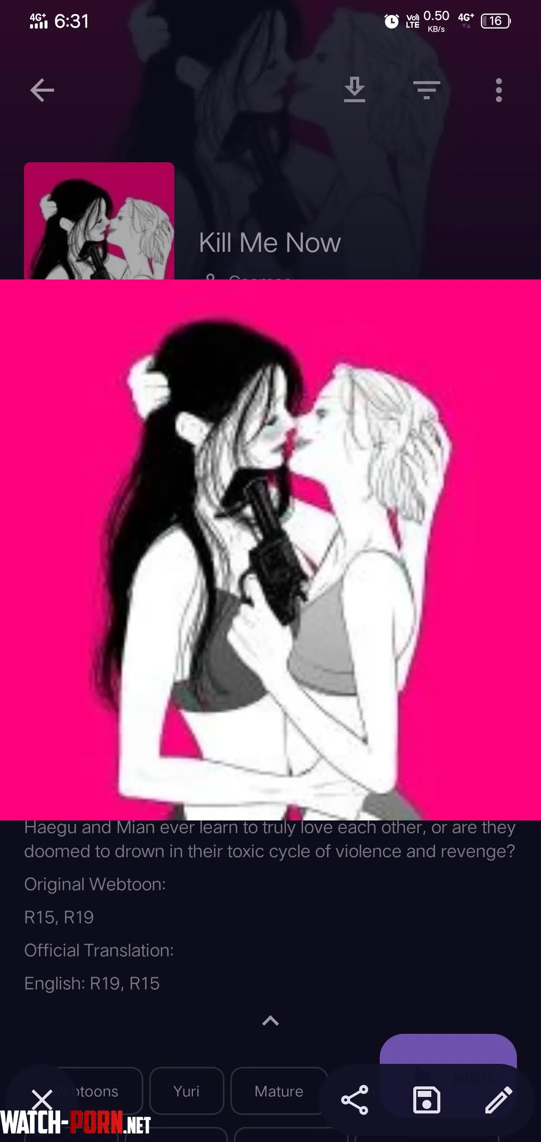 [Kill Me Now], do you guys have recommendations similar to this? Or do u know other works from this author/artist? by Mountain_Smooth