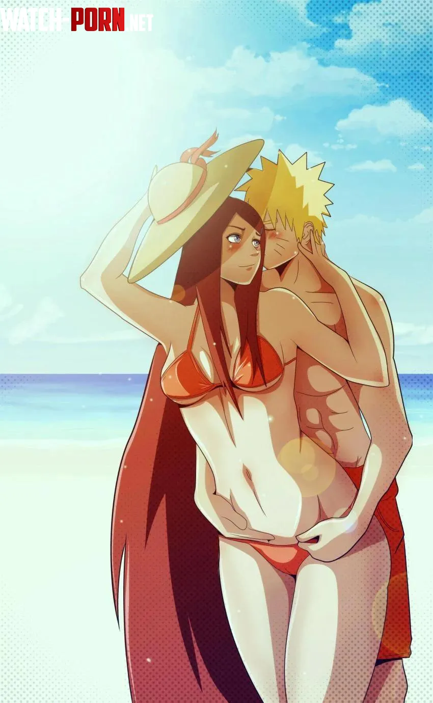 Beach day with her love by Lucky_Nobody_8799