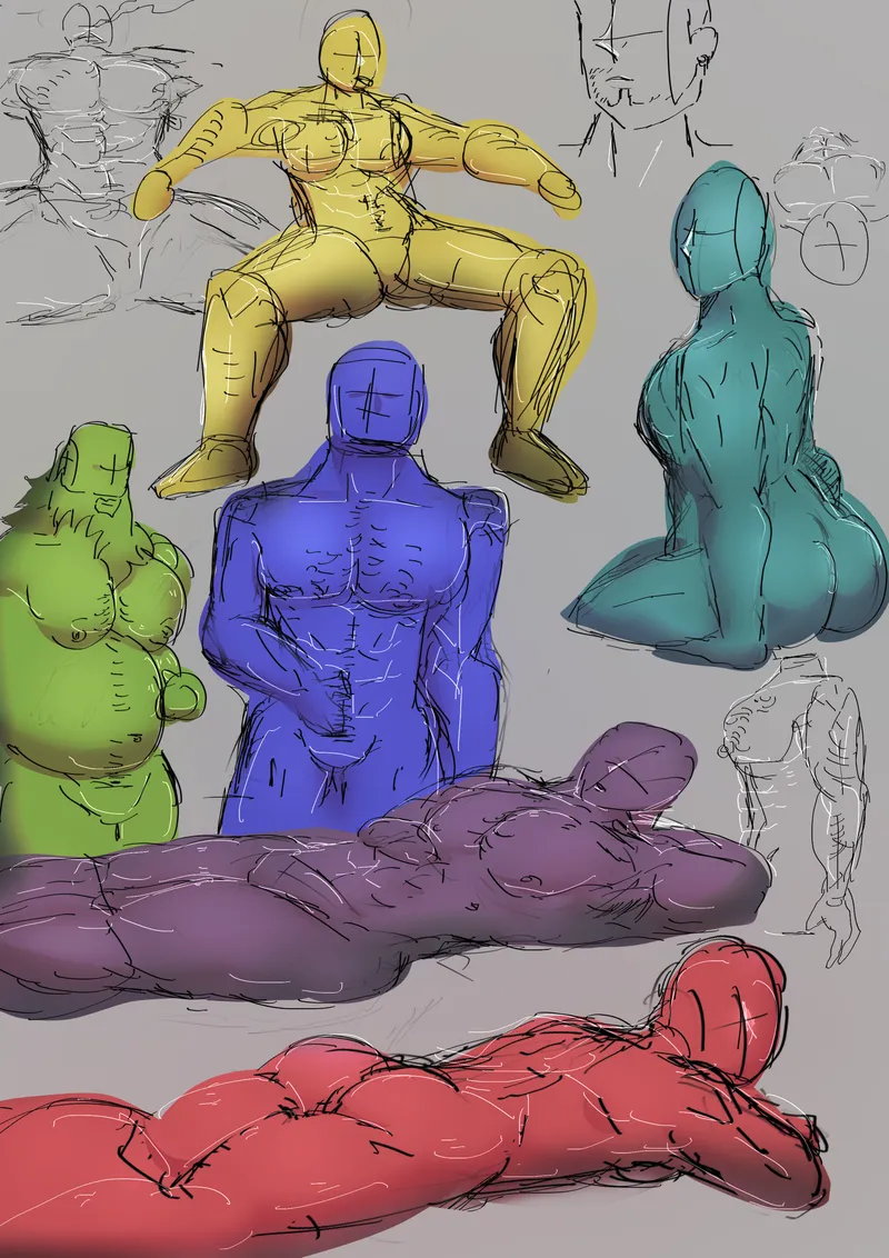 Thumbnail Body study done by me