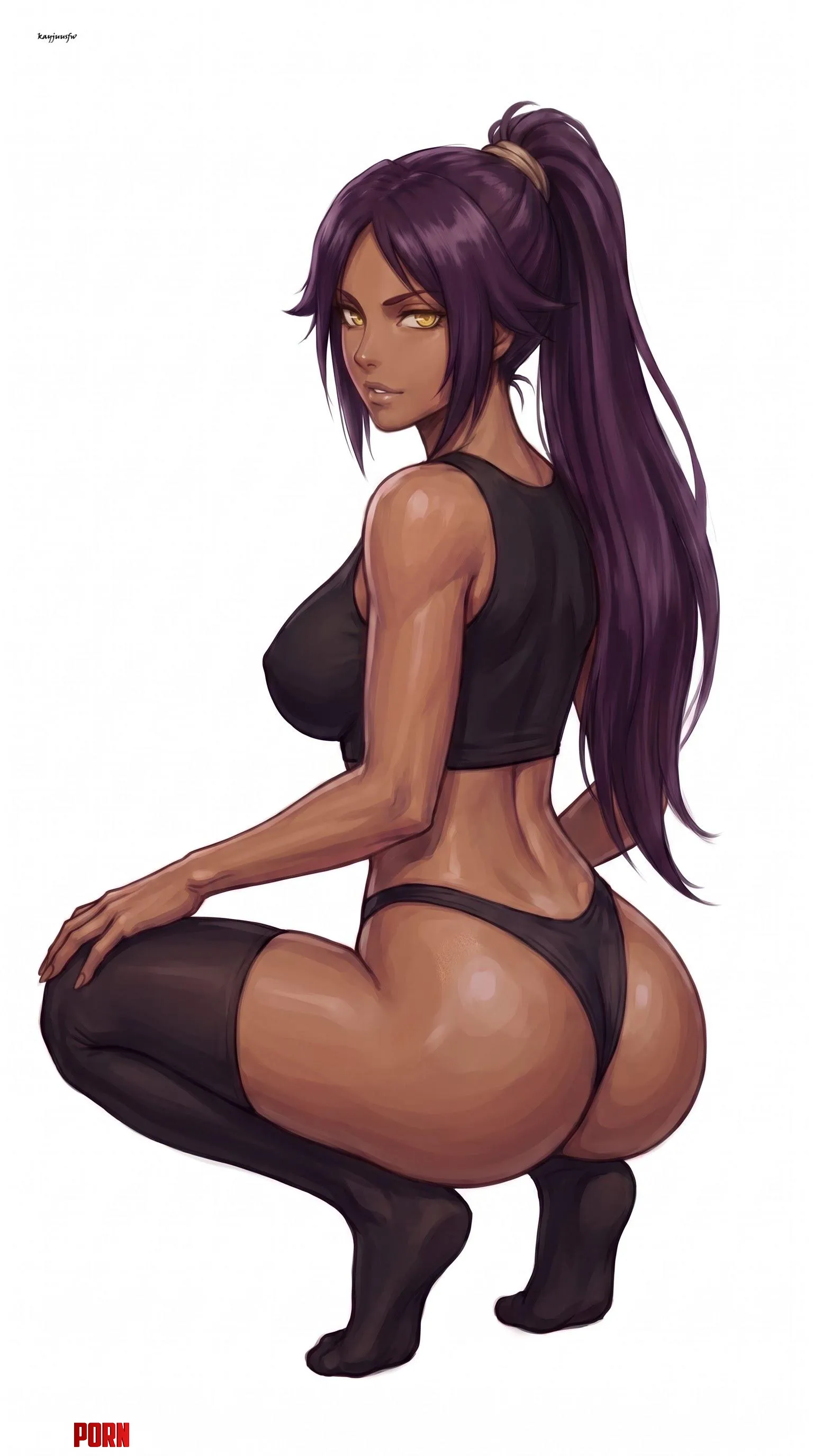 Yoruichi [Bleach] by A_MASSIVE_PERVERT