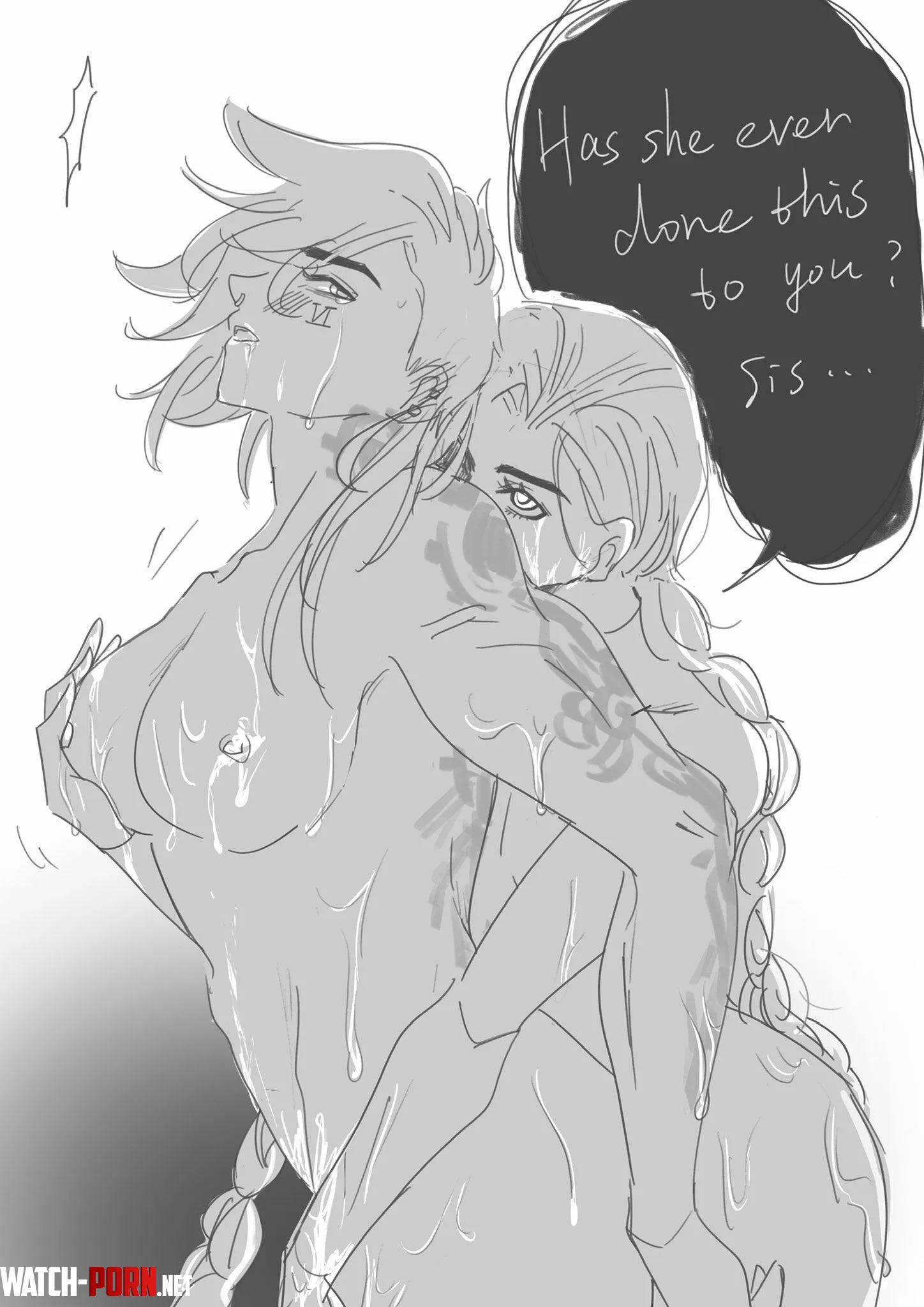 [Arcane] Vi and Jinx by @V99Zzzkk by WalkerBuldog