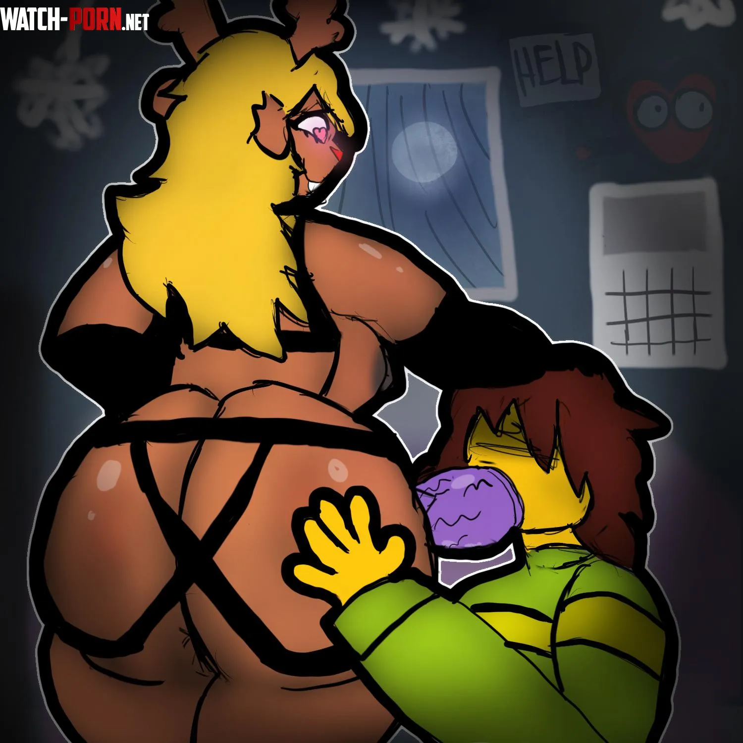 Things took a weird route... [Kris, Noelle, Comm, Gronc percent] by Sinatra09a