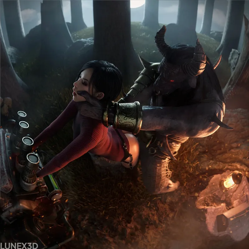 Thumbnail Ada - 'In the forest' (LuneX3D) [Resident Evil]
