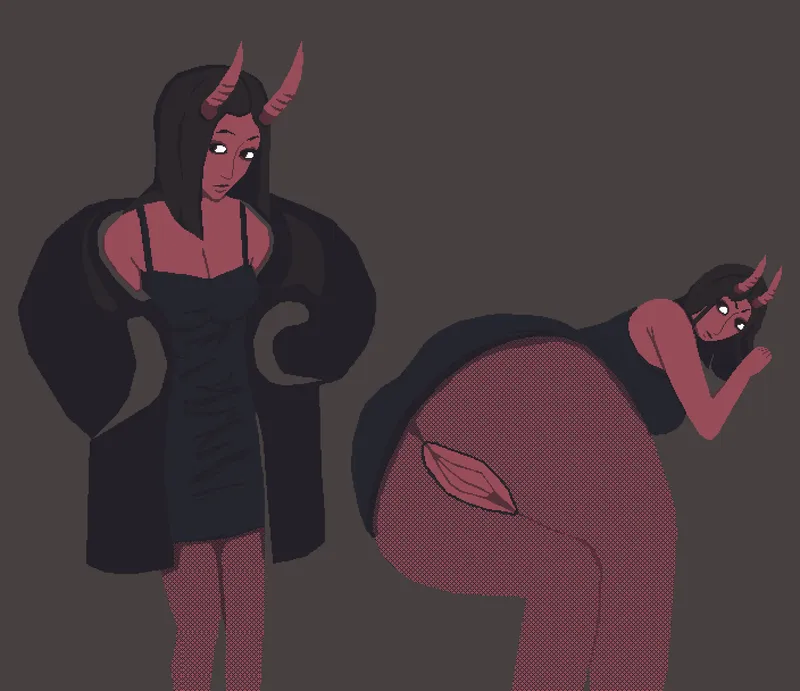 Thumbnail Tiefling Sketch