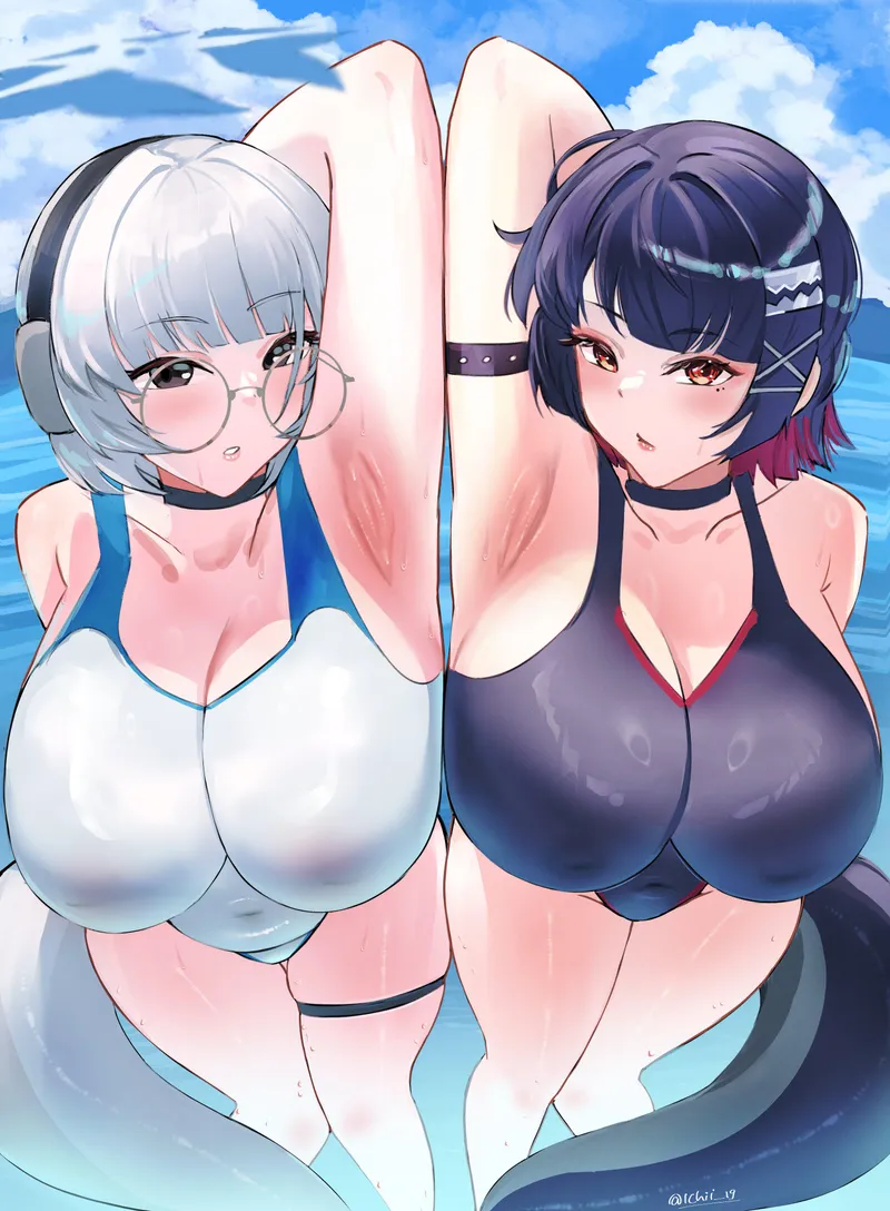 Thumbnail Kotone and Ellen [Blue Archive x Zenless Zone Zero]