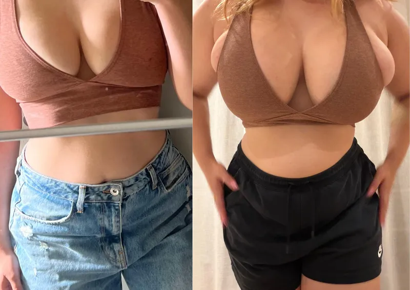 Thumbnail Evolution of my cleavage