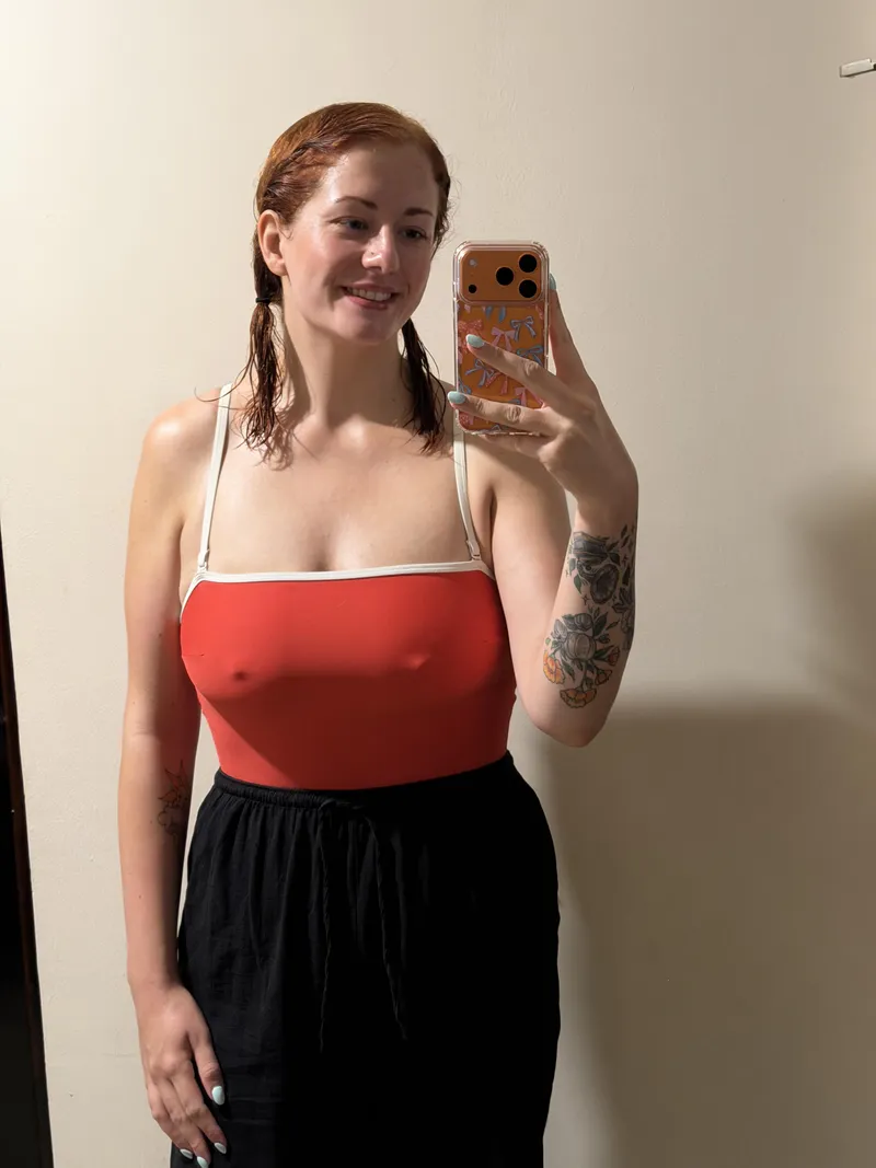 Thumbnail Wondered why husbands around the pool kept staring, then I looked in the mirror