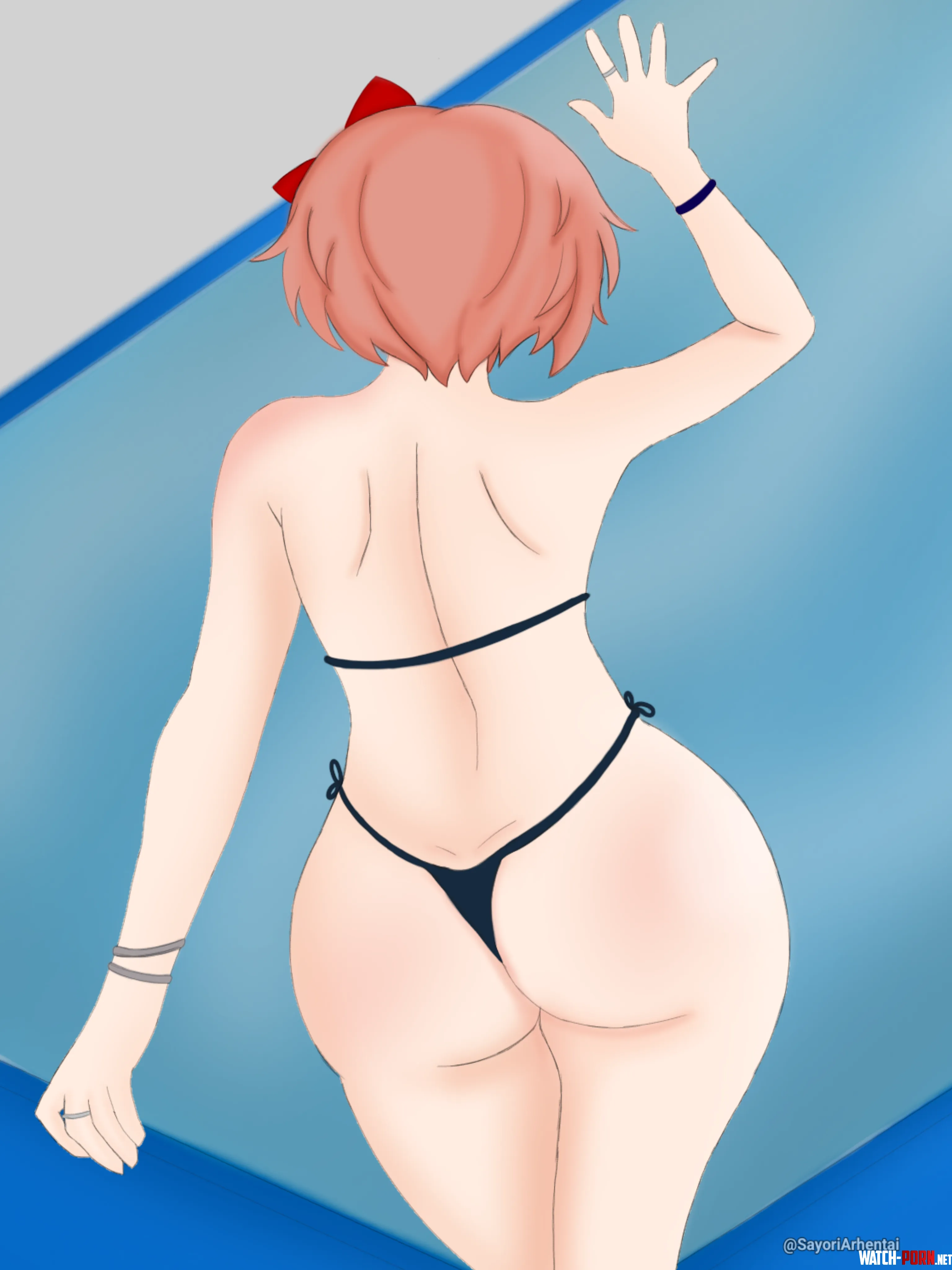 Sayori ass (@SayoriArhentai) by Sayori_Argenta