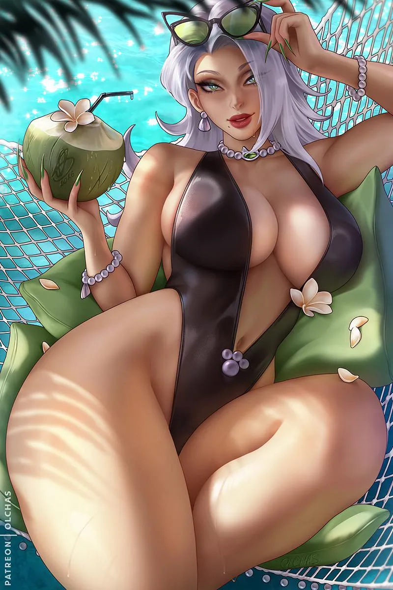 Thumbnail Summer Black Cat (OlchaS) [Marvel Rivals]