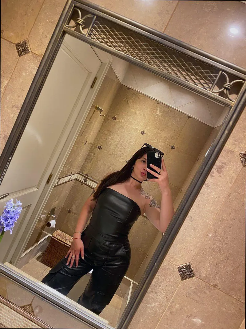 Thumbnail Leather jumpsuit hits different