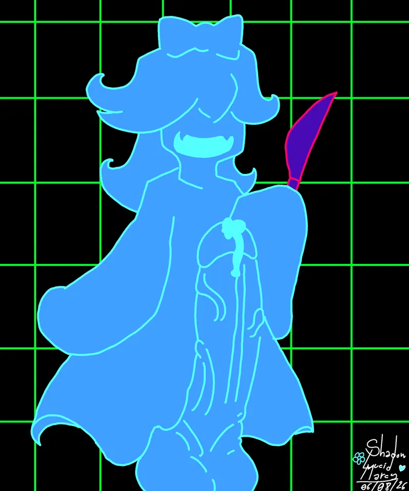 Thumbnail So like, [Aqua's Bullet Pattern] y'all... they be hiding some stuff under those dresses huh? [Art by me]