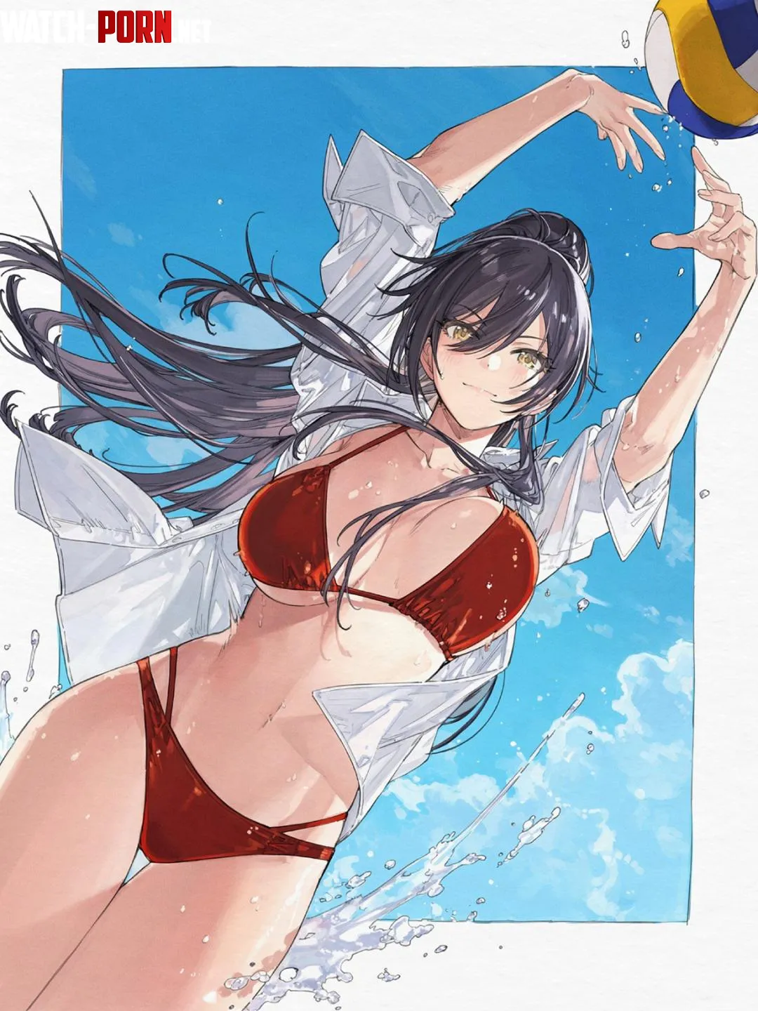 Sakuya Shirase 🏐[Idolmaster] by WoolsonDaSheep