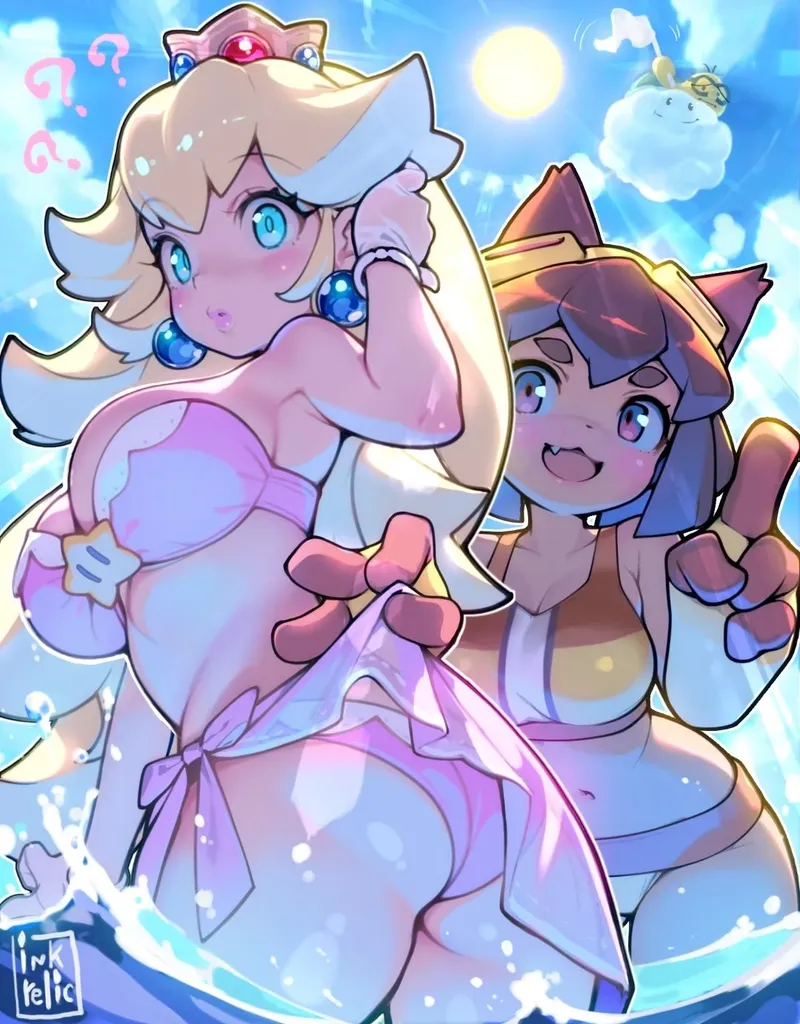 Thumbnail Kit, Peach [Mario] (ink_relic)