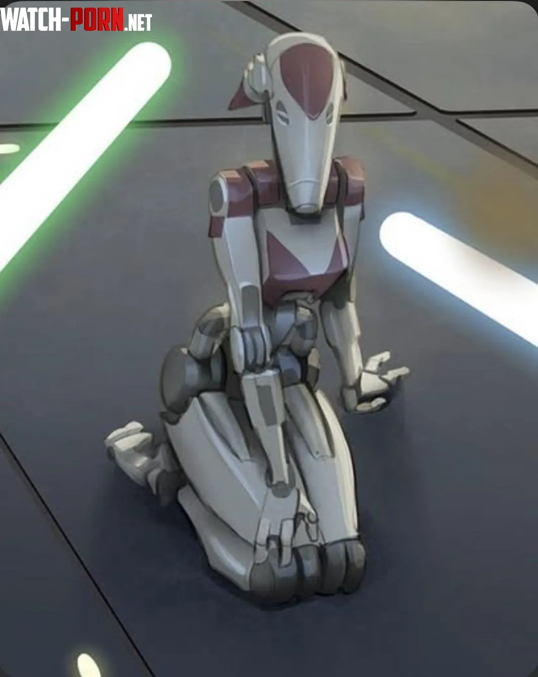 B1 Battle Droid. Hear. Me. Out. 😮‍💨 (Unknown) by SoftSolesGooner