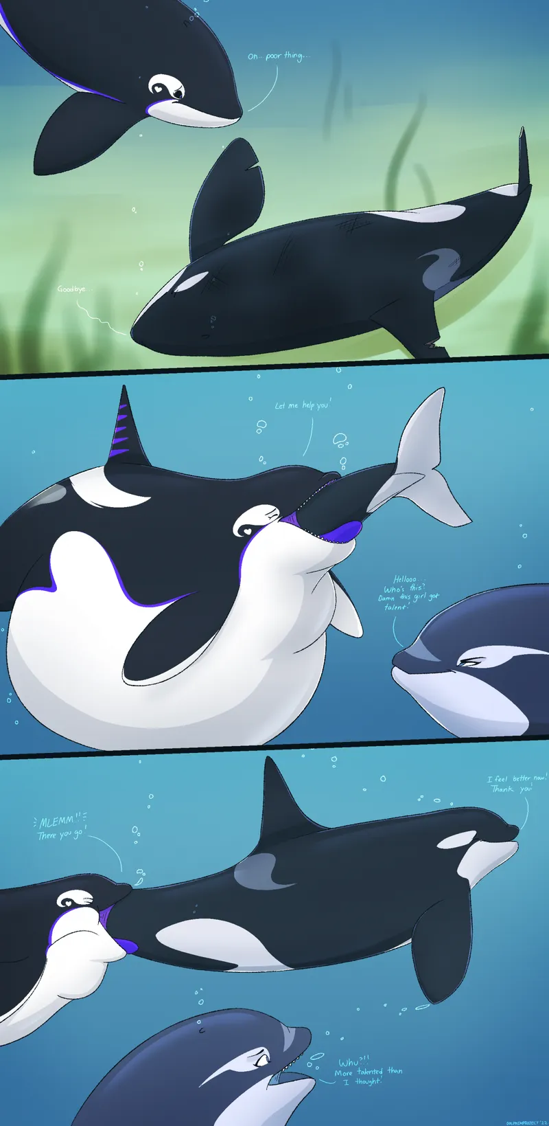 Thumbnail {Image} Eating Healthy by DolphinProject (Healing Vore)