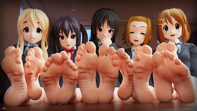 Thumbnail Akiyama Mio, Hirasawa Yui, Kotobuki Tsumugi, Nakano Azusa, Tainaka Ritsu (Kenaga) [K-On]