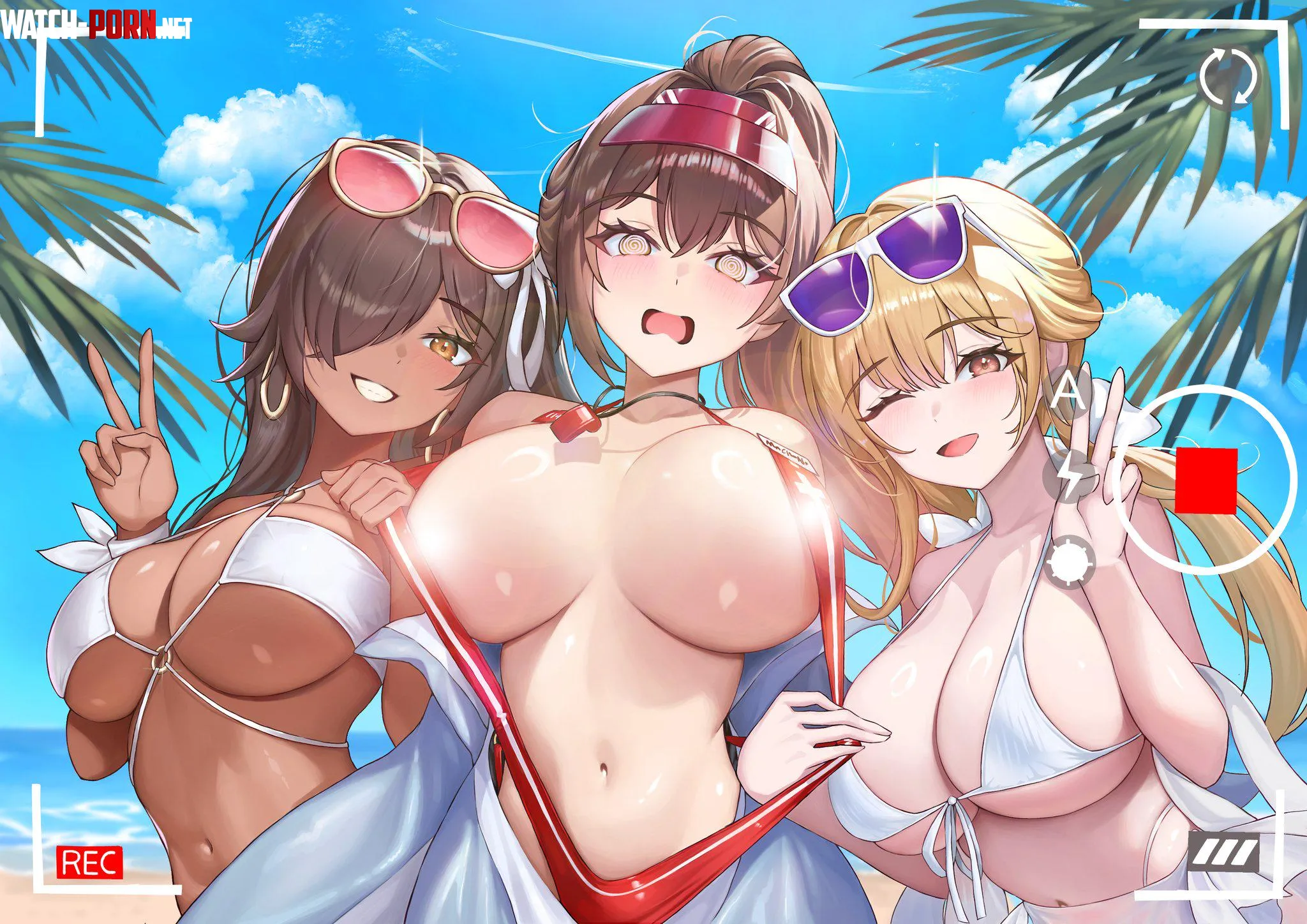 Naga, Marciana and Tia [Goddess of Victory: Nikke] by McKnight94