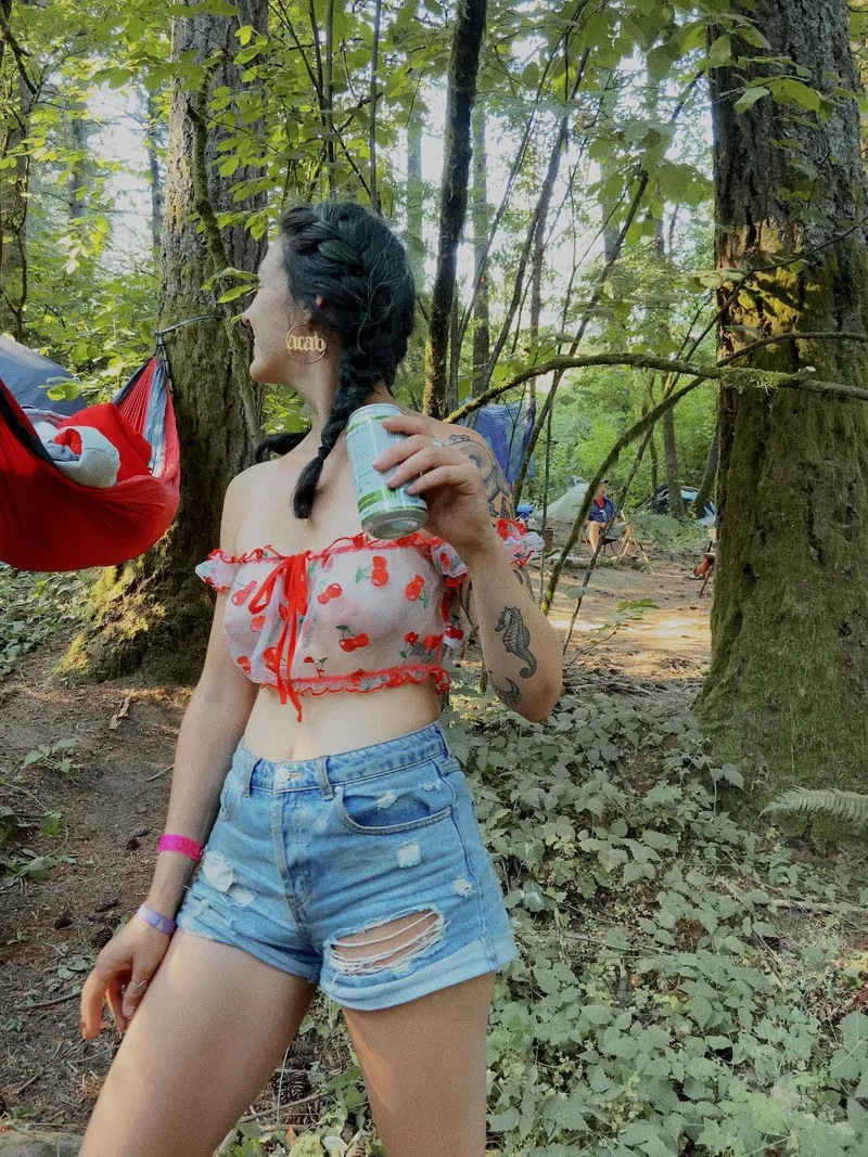 Thumbnail festivals are essentially clothing optional