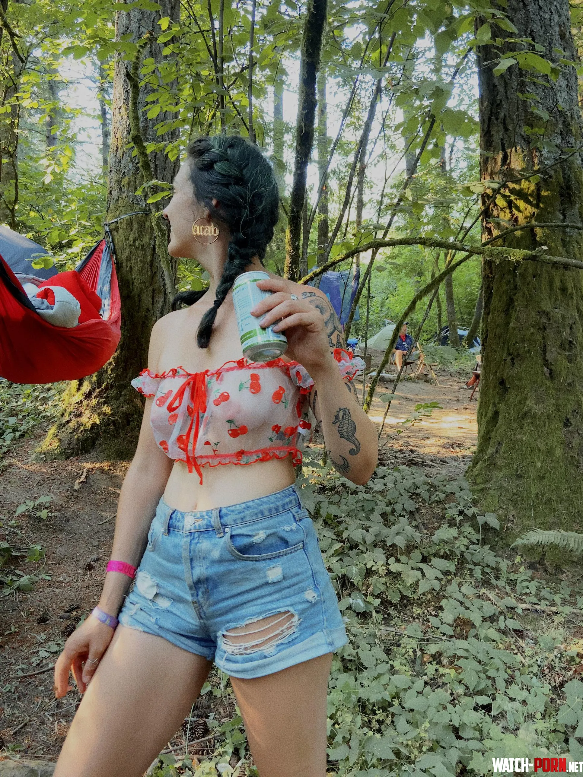 festivals are essentially clothing optional by glitter-bitch-
