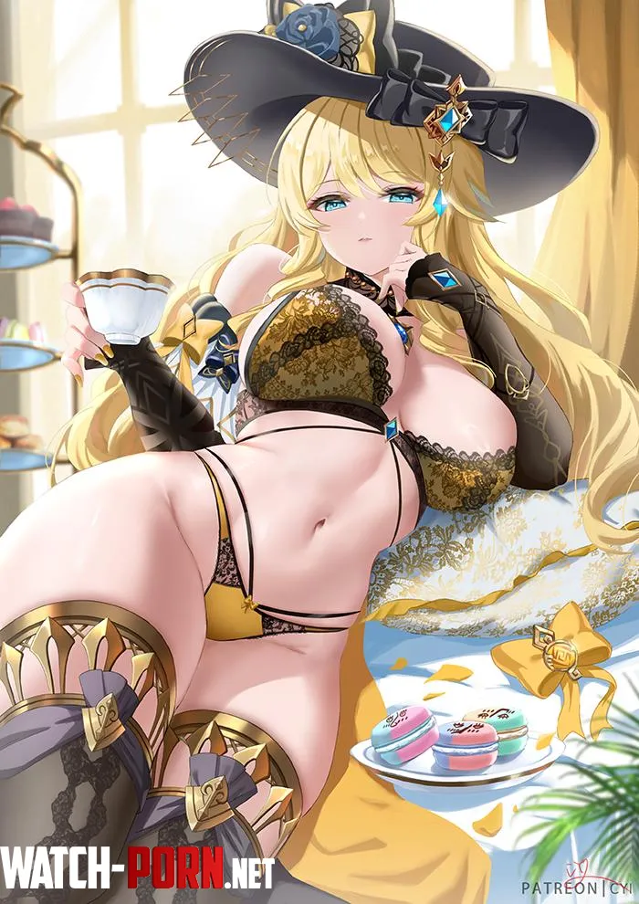 Navia in lingerie [Genshin Impact] by xSaviour_N