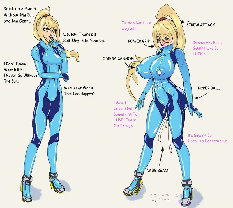 Thumbnail Samus Aran after just a few Upgrades ( Moffin )
