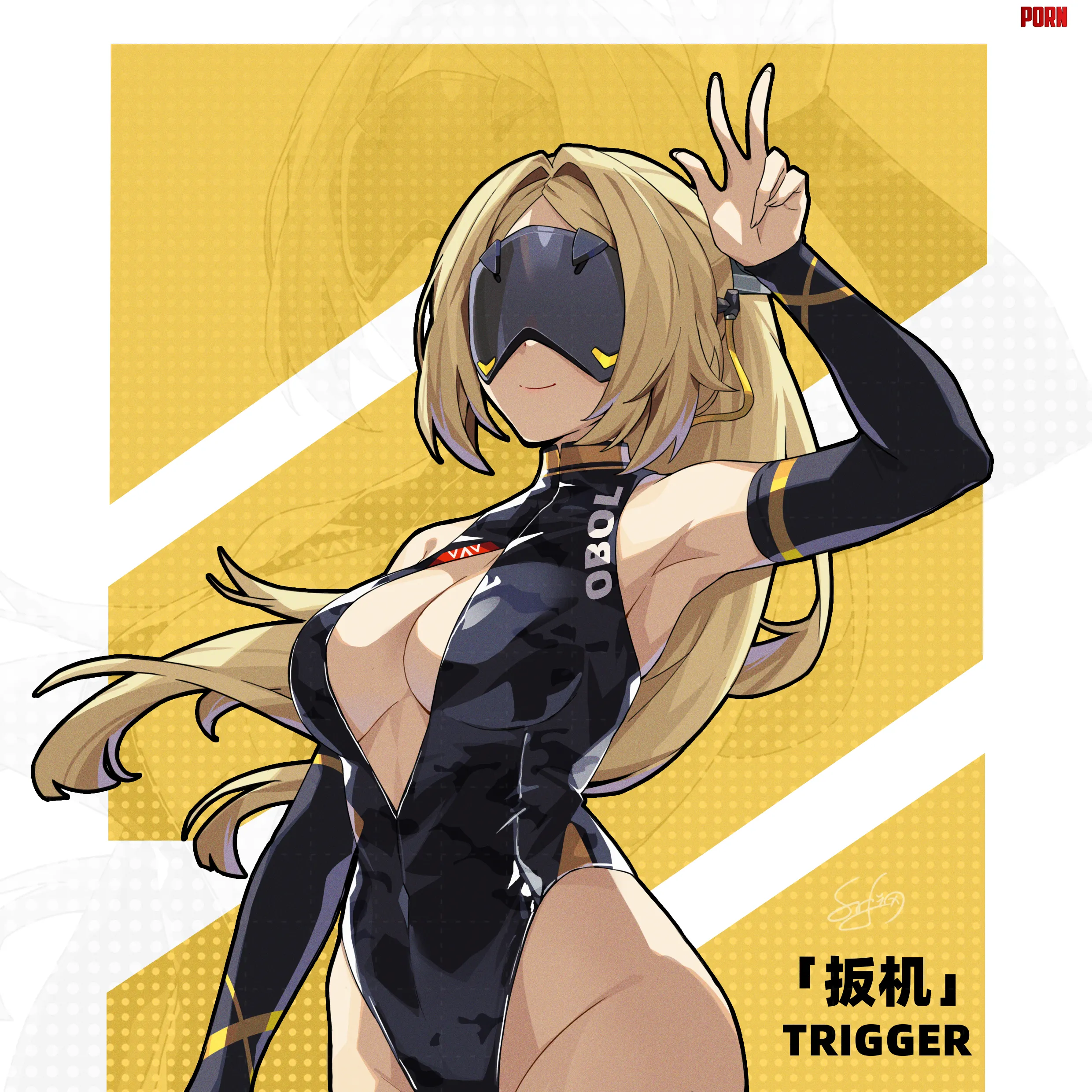 Black swimsuit [Zenless Zone Zero] by xSoulsaber