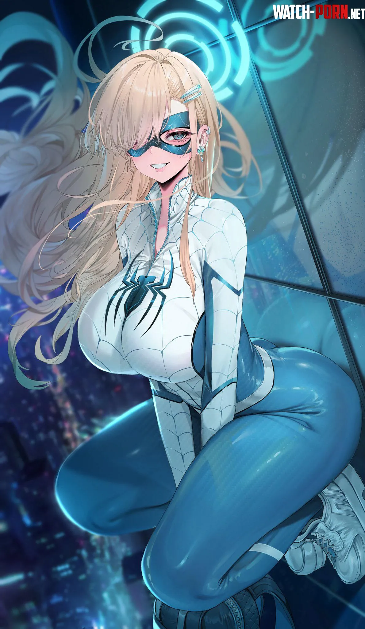Spider Asuna (Dishwasher1910) [Blue Archive] by Flimsy-Stranger9820