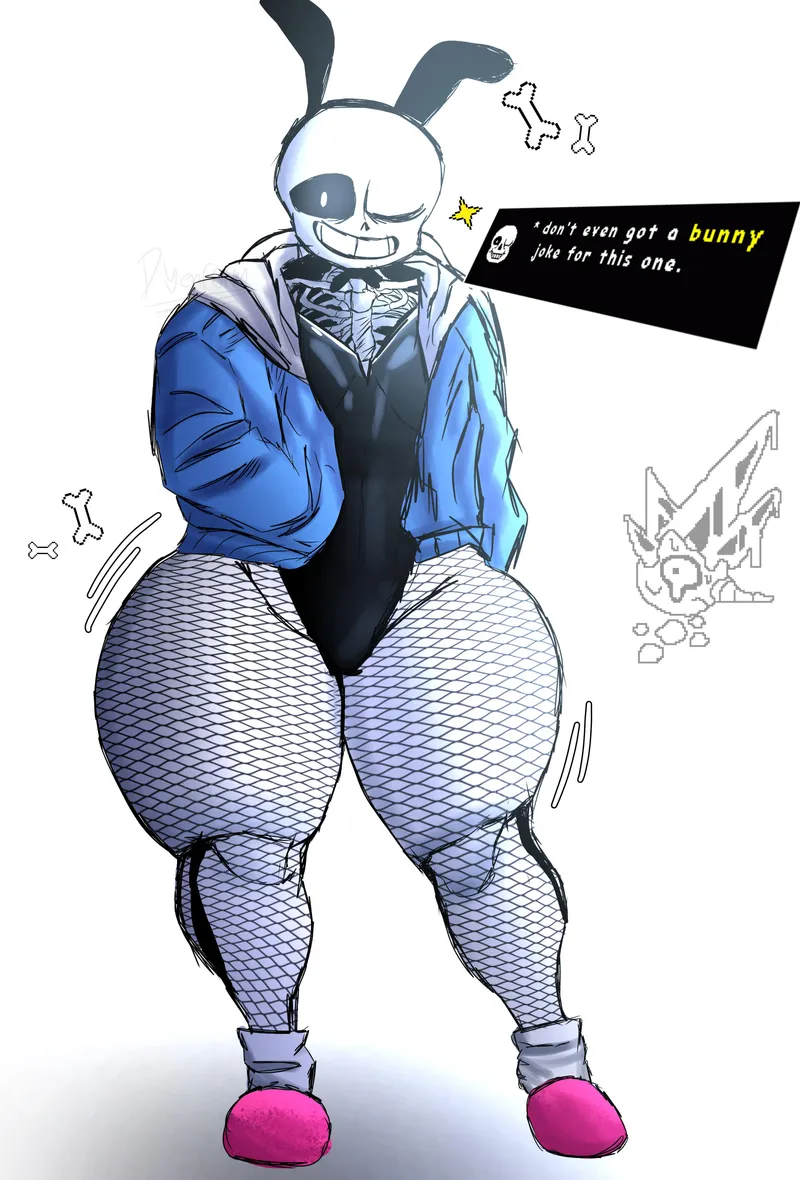 Thumbnail Bunnysuit [Sans] (@Dyenform)