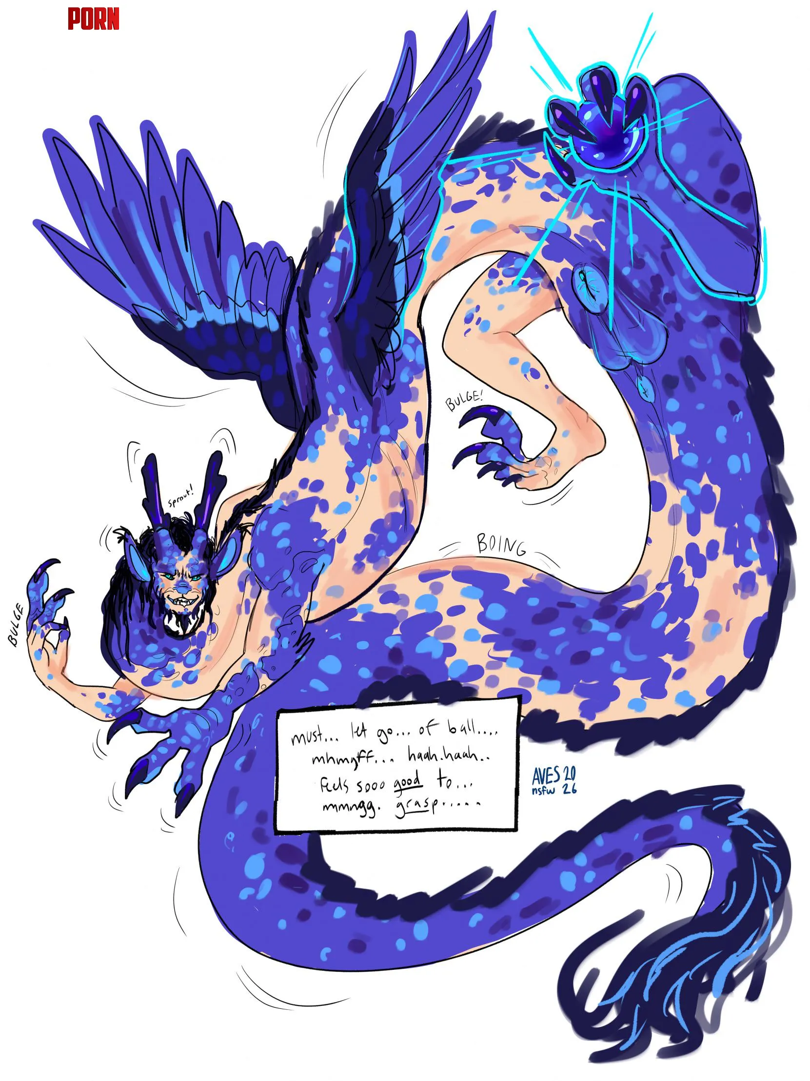 (oc) ball knowledge (m human to eastern dragon) by avesnsfw