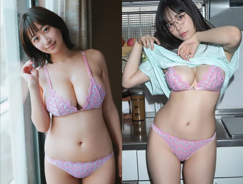 Thumbnail Same bikini: who wore it better? Ina Enohara or Umi Shinonome?