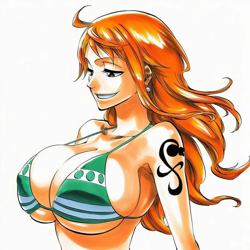 Thumbnail If you had to write a Nami hentai, what story would you choose and how would you develop it? The options are blackmail or sex for money.