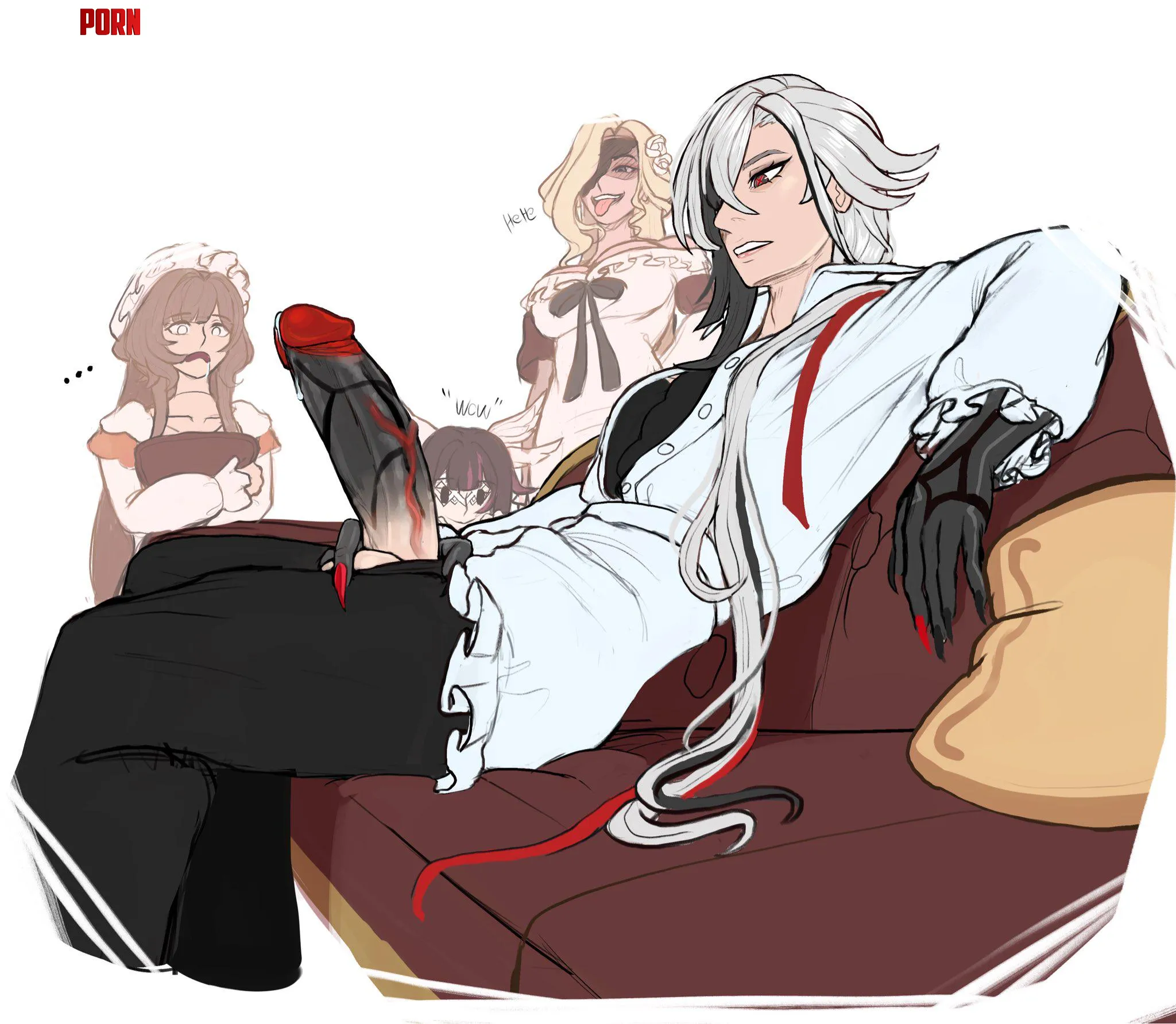 Arlecock Admiration (HiddenFuchsia) [Genshin Impact] by MxFruityCake