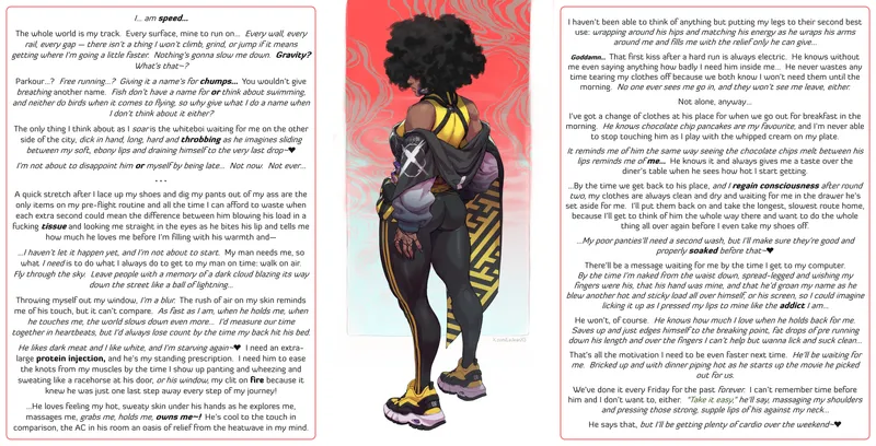 Thumbnail [MxF] Kachow! [BLEACHED][Wholesome][Parkour][Dat Ass][Exposition][MtG Caption][Artist: LeJeanX3]