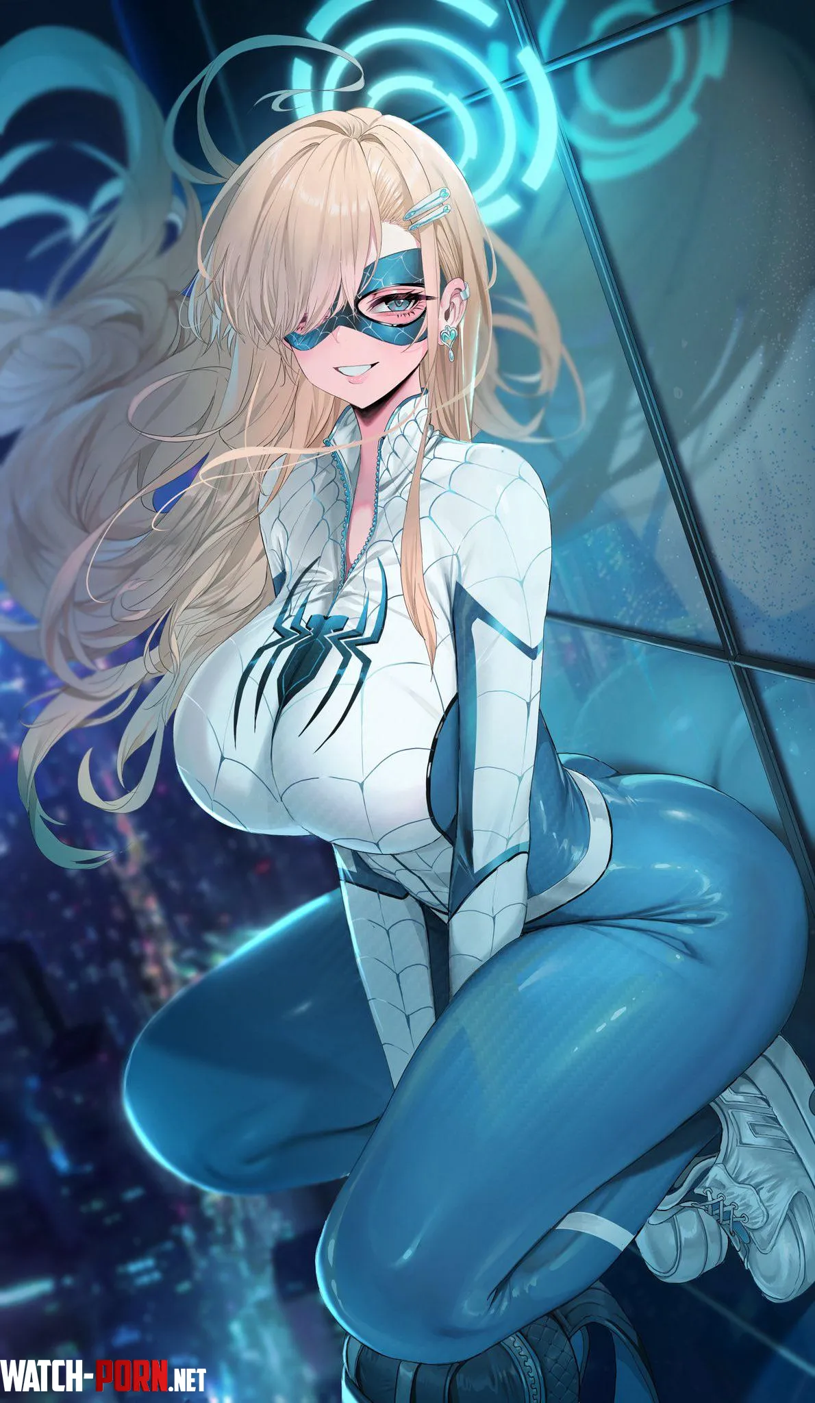 Spider Asuna (Dishwasher1910) [Blue Archive] by Flimsy-Stranger9820