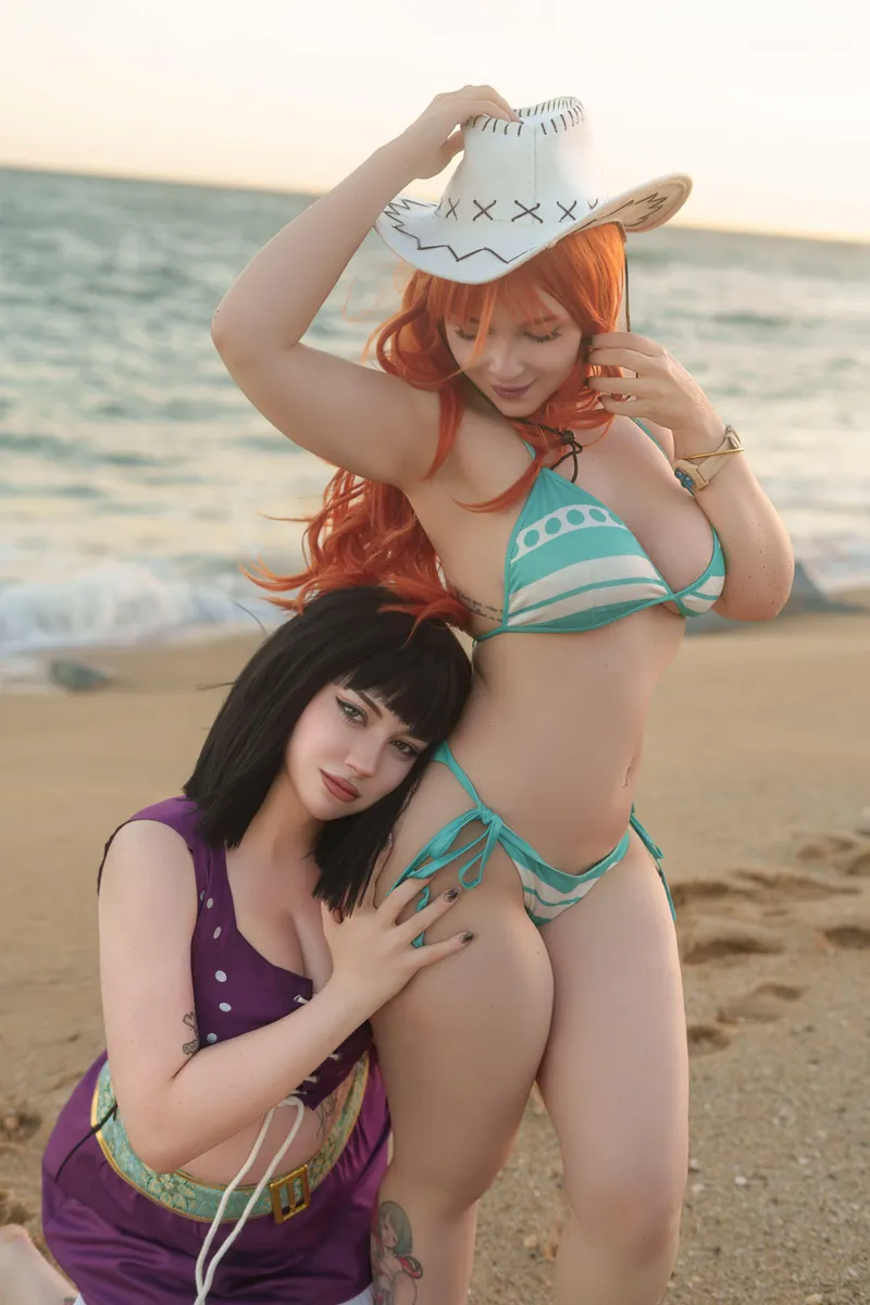 Thumbnail Robin and Nami are gonna make you goon (Kuroitsne and Mimo_ningyo)