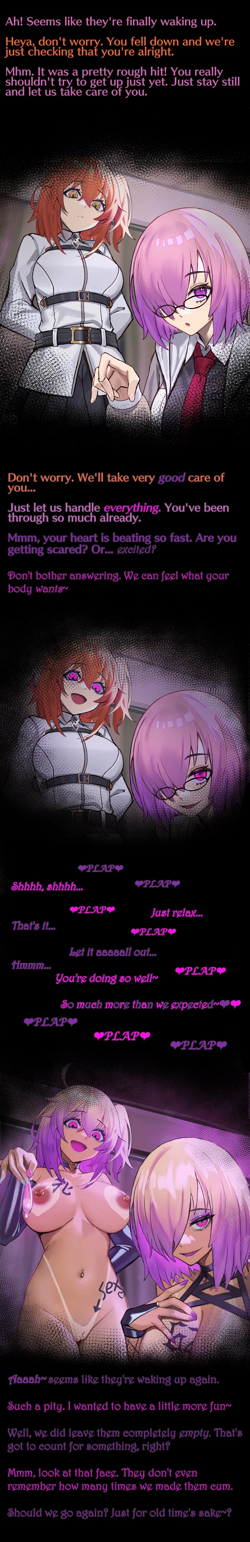 Thumbnail A Helping Hand (or Two~) [Fate Grand Order][Mash][Gudako][Reverse Rape][Noncon][Corruption][Multiple Rounds][Threesome][Succubus][Gyaru][Artist: shen hai ichigo] by Trojanstakeme