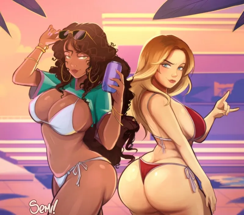 Thumbnail GTA Girls [Grand Theft Auto VI] (Semidraws)