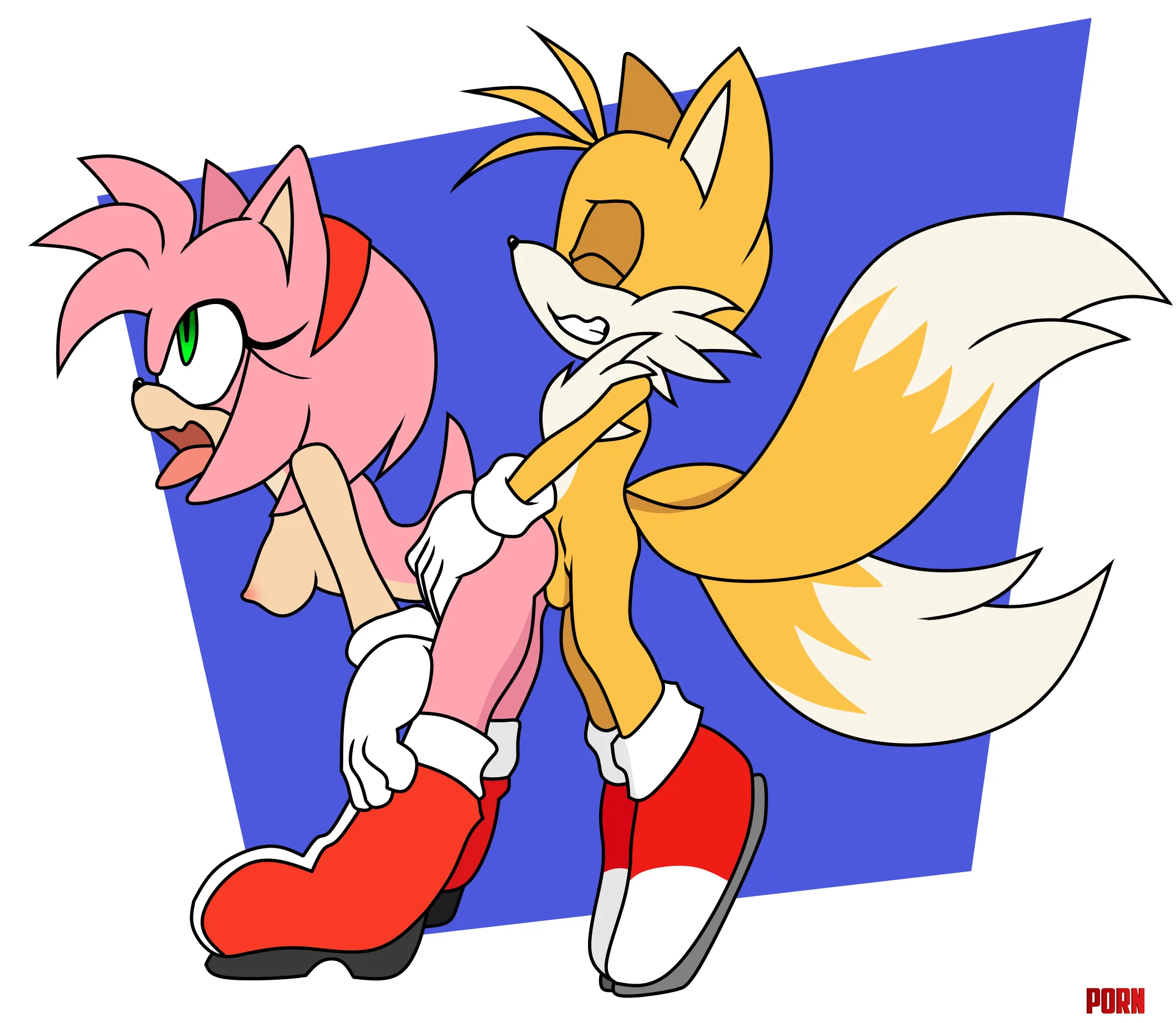 Tails fucks Amy deep and hard (FFISF) by CalloftheWild69