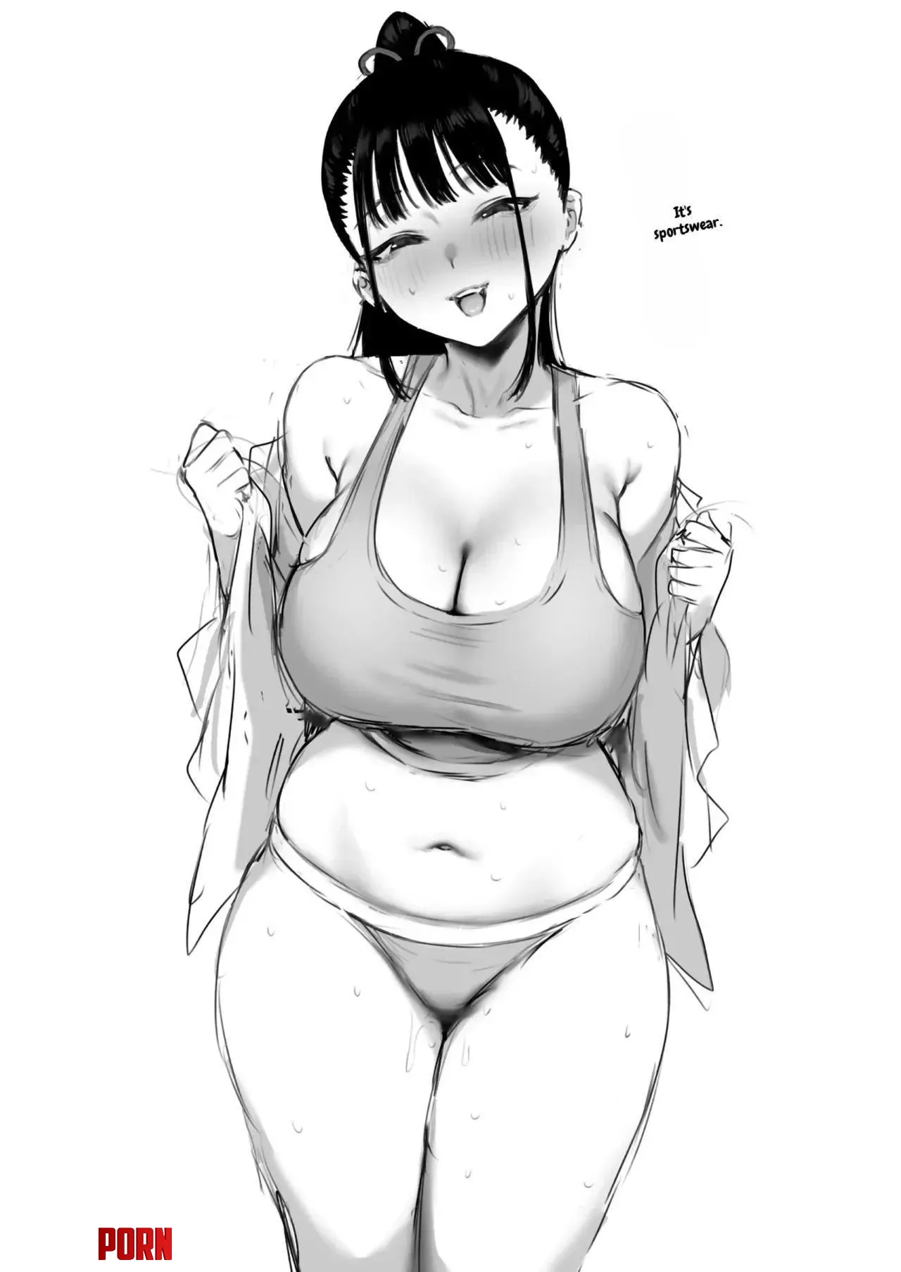 Sweaty body by Lucky_Nobody_8799